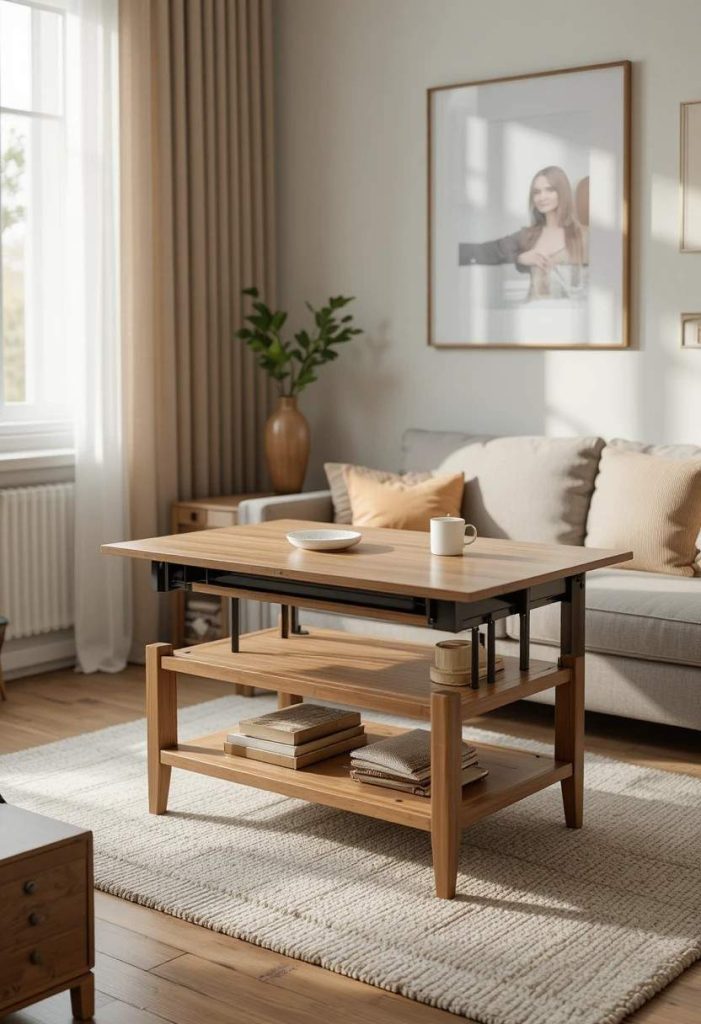 Expandable Coffee Table