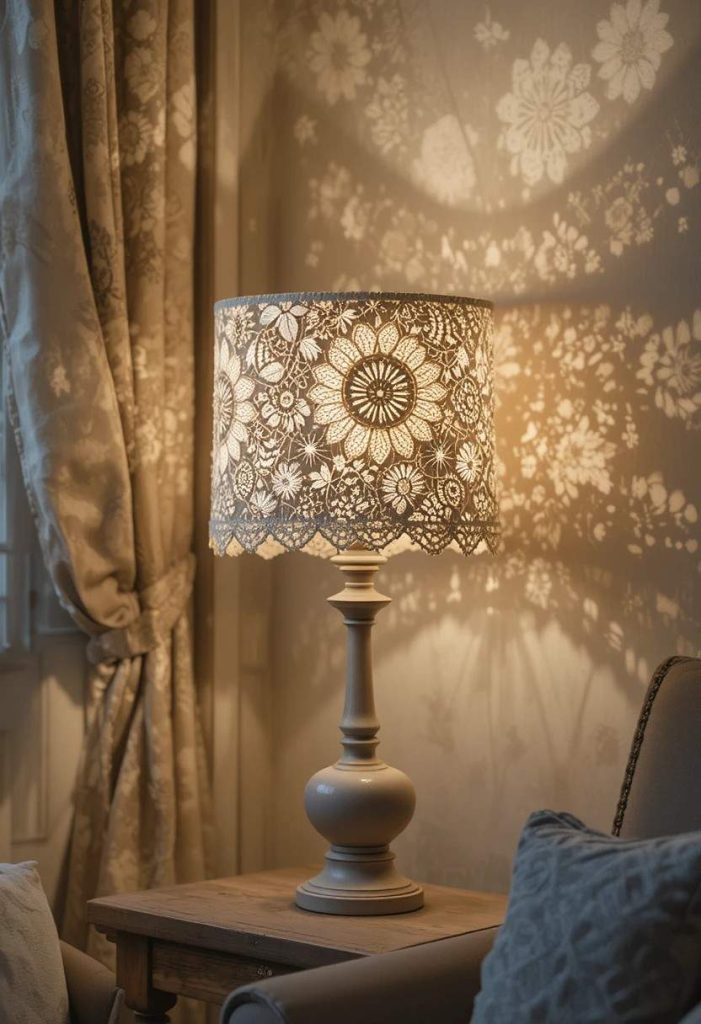 DIY Doily and Lace Lampshade: The 2026 Trend That Costs Under $5