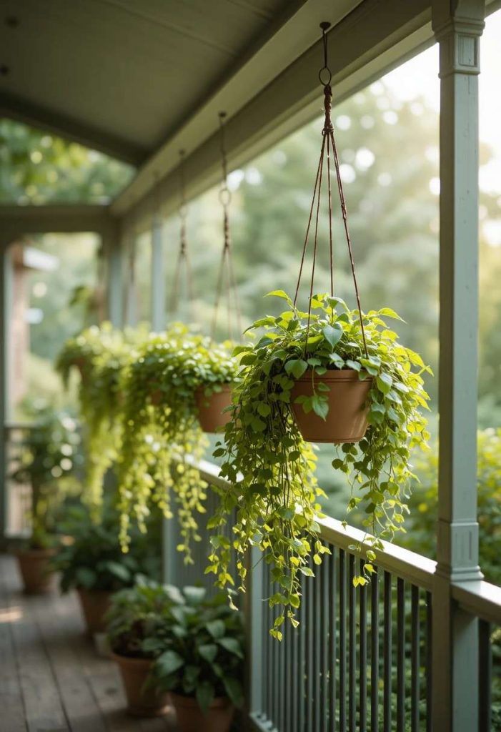 Decorate With Hanging Planters