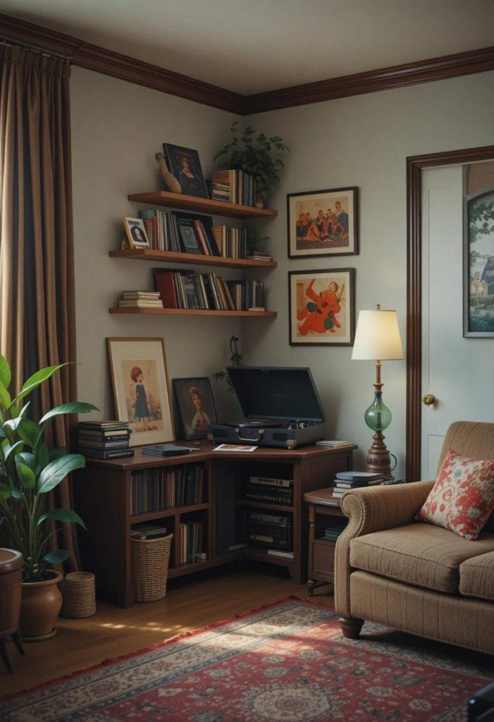 Add a Record Player Corner