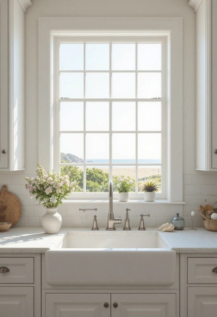 A Statement Window Framing the Light