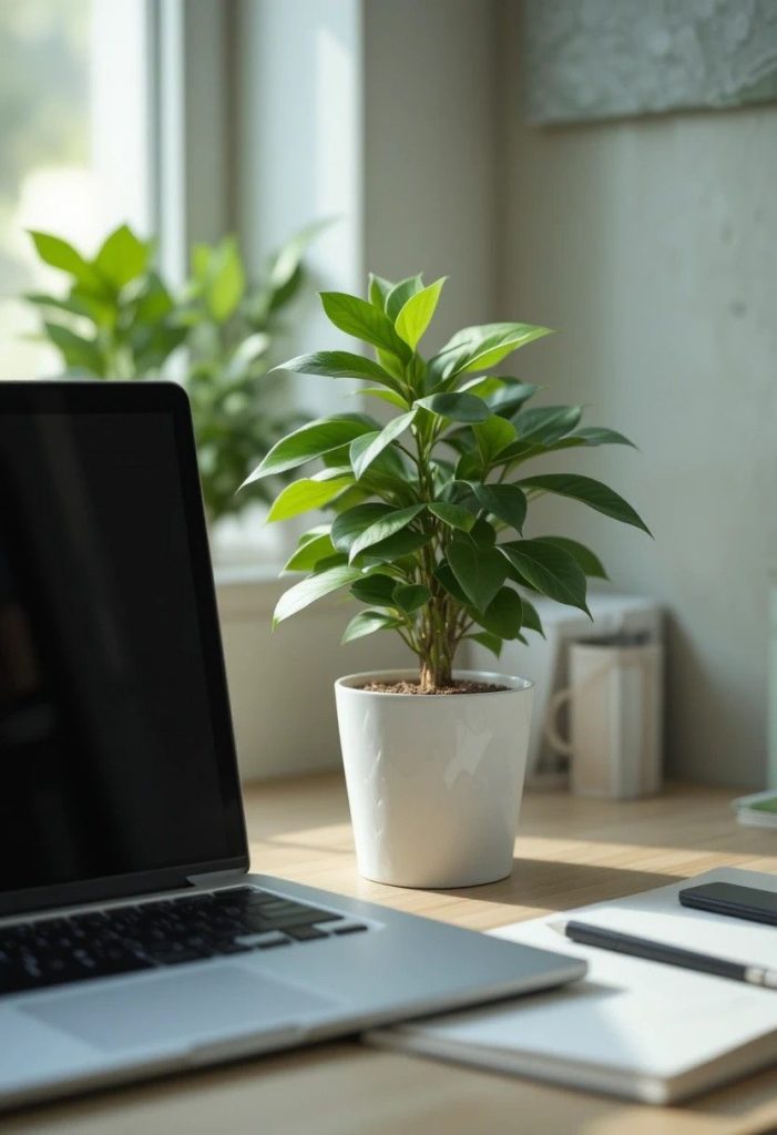 Choose a Calming Desk Plant
