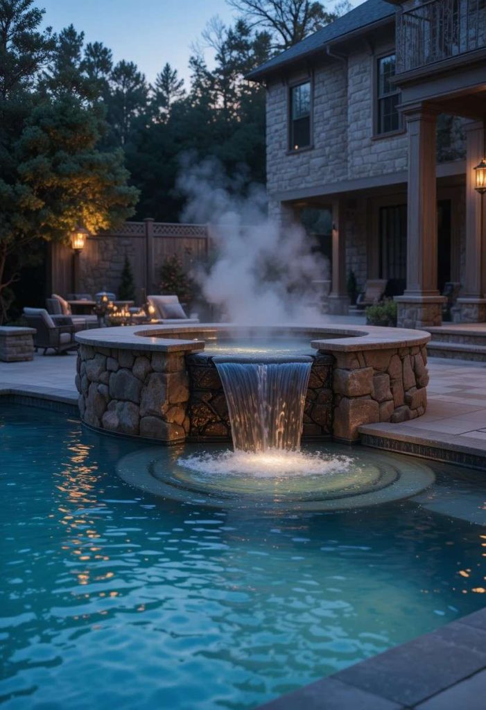 The Pool With a Spa Spillover