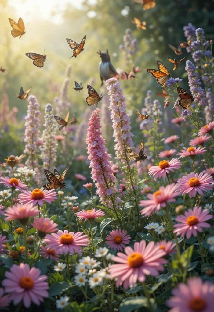 Encourage Butterflies and Bees