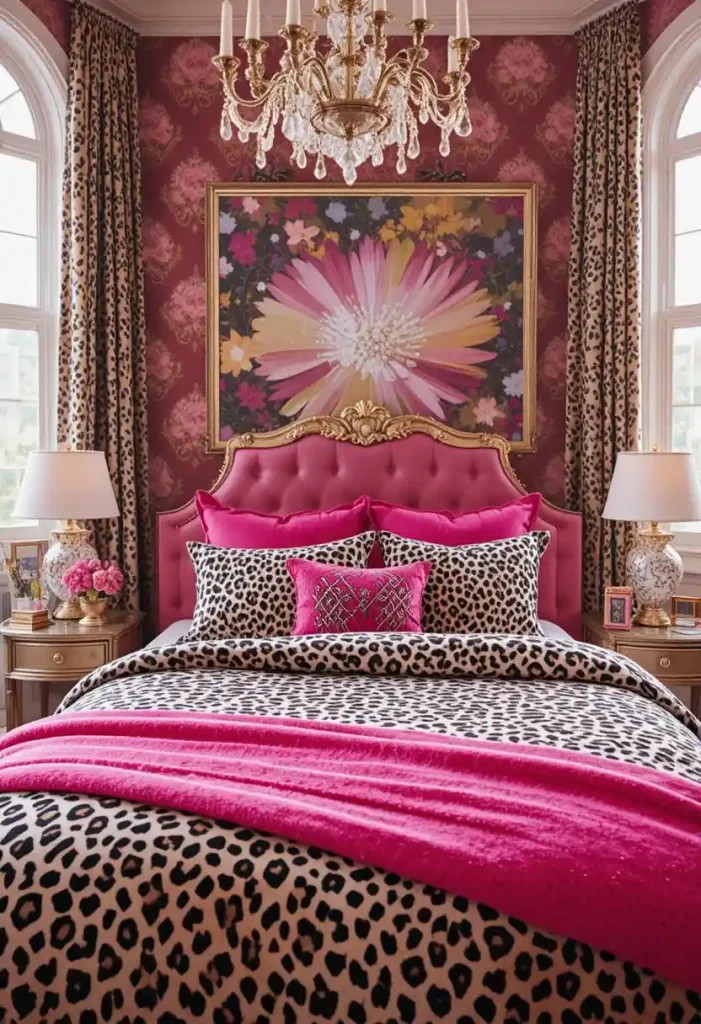 Add Cheetah Print Beddin