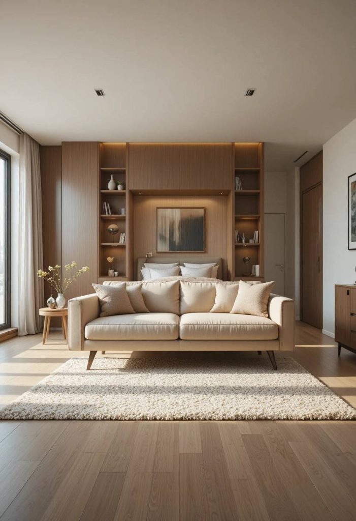 Float the Sofa to Divide the Room
