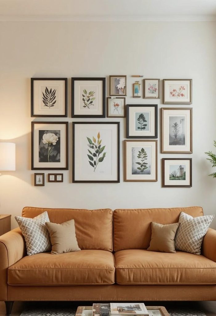 Command Strip Gallery Wall: Personalised Art Museum With No Nails