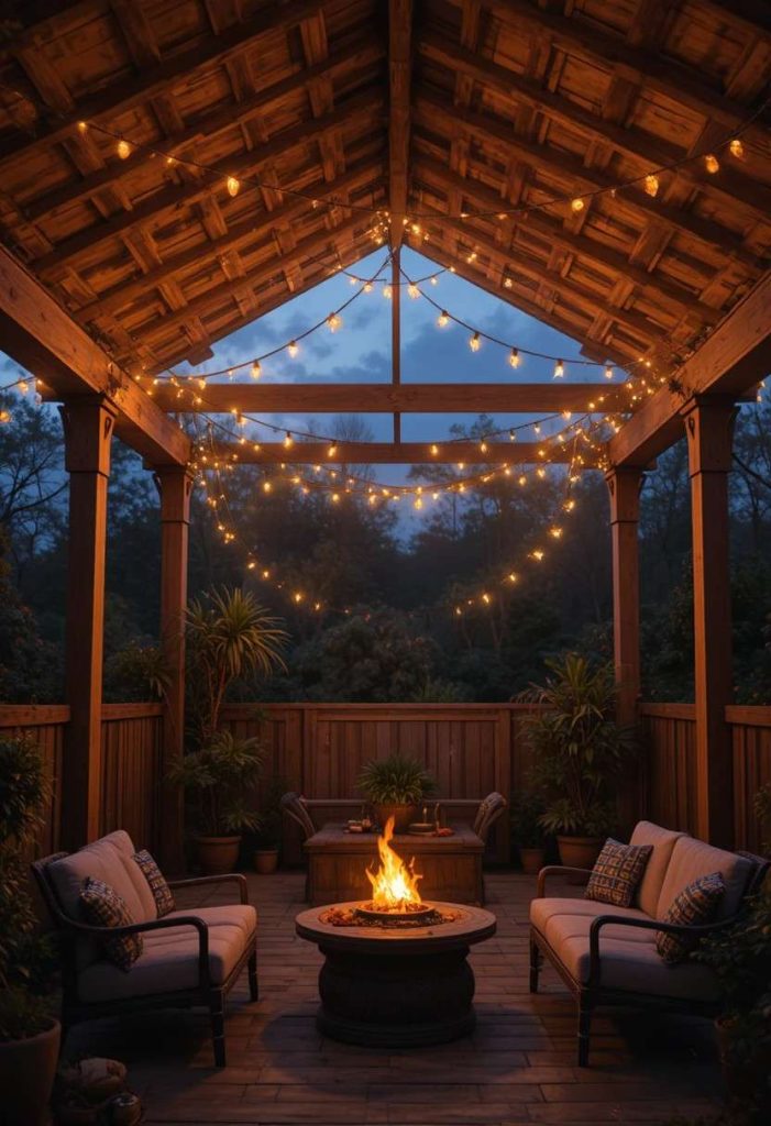 String Lights Overhead