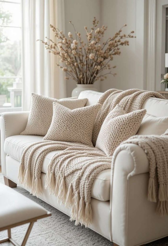 Add Cozy Texture With Throws