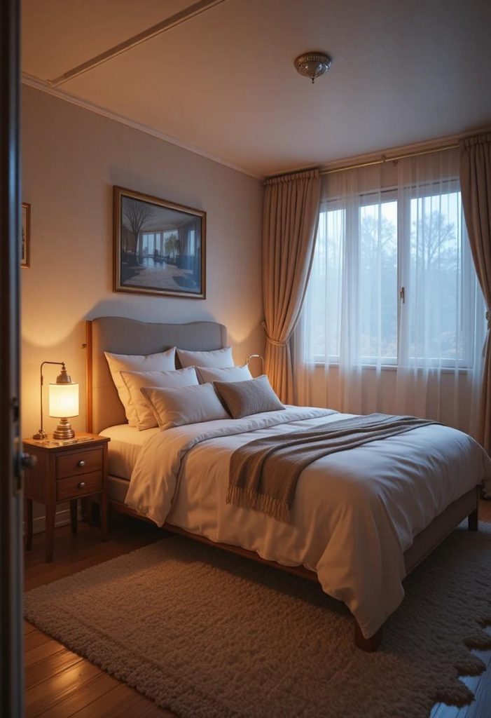 Add Soft Bedside Lamps