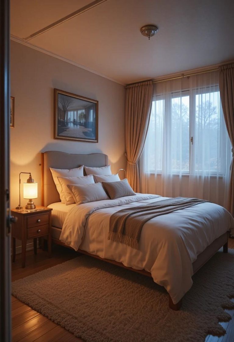 20 Warm Lighting Ideas to Make a Small Bedroom Feel Cozy