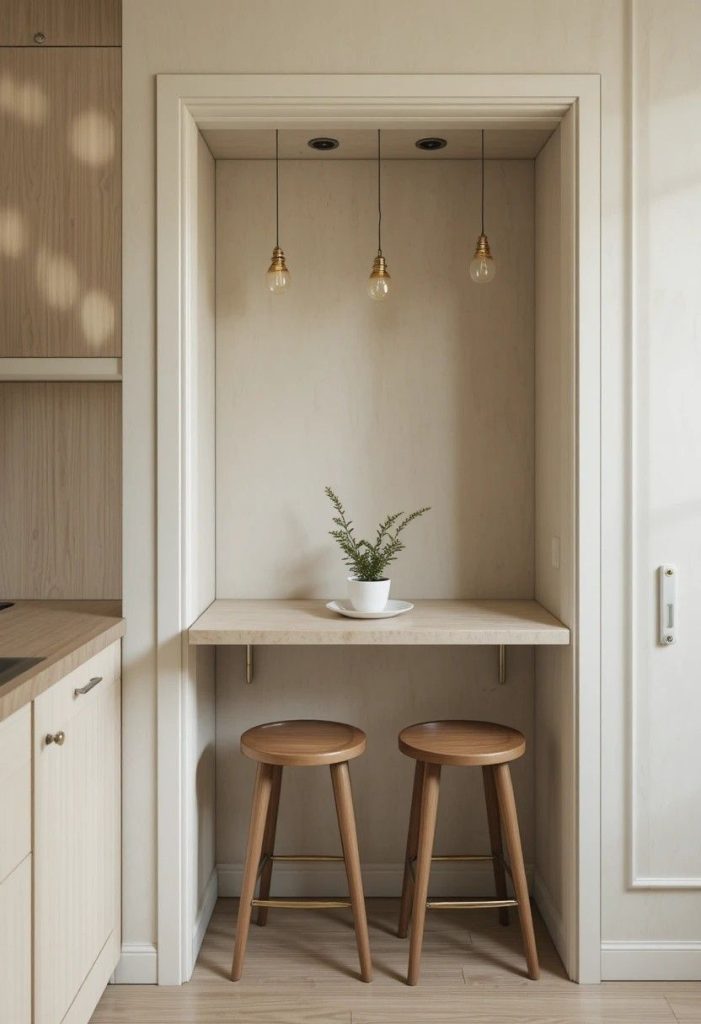Wall Mounted Folding Dining Table