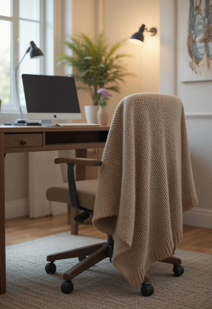 Add a Cozy Throw Blanket