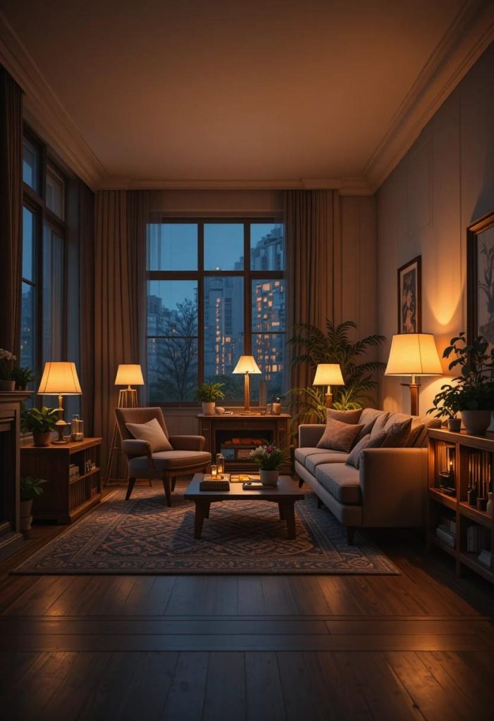 Define Spaces With Lighting and Lamps