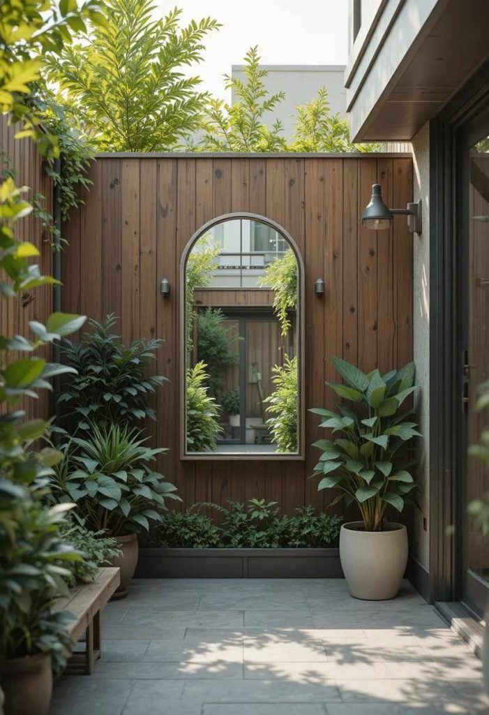 Add an Outdoor Mirror for Space