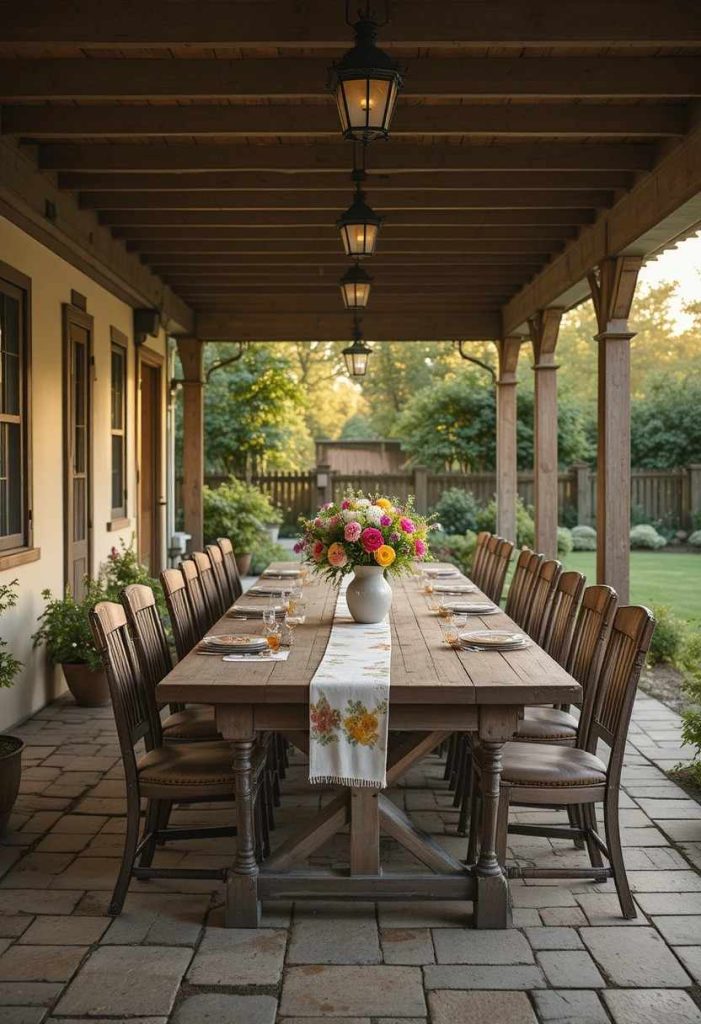 A Farmhouse Dining Spot