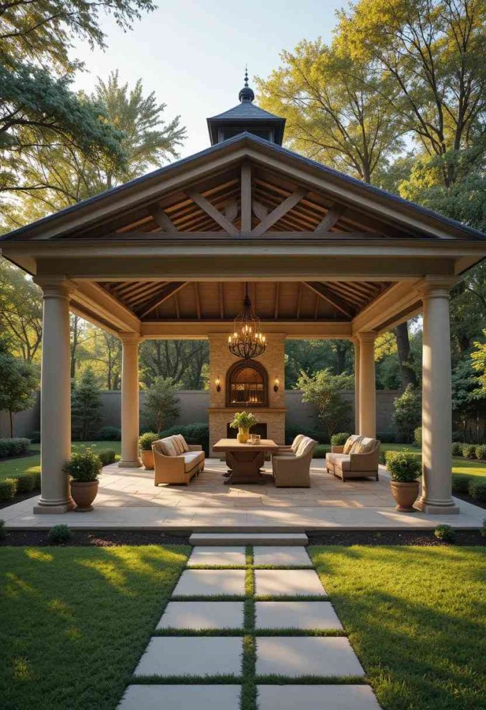 The Open-Air Pavilion Gazebo