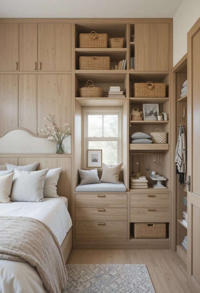 The Complete Small Bedroom Storage System: Integrating All 20 Ideas