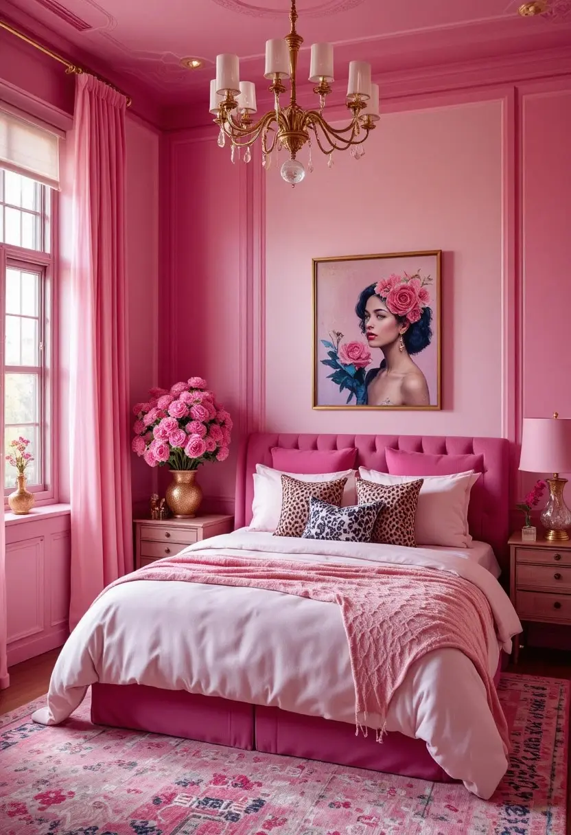 Pink and Cheetah Bedroom Ideas
