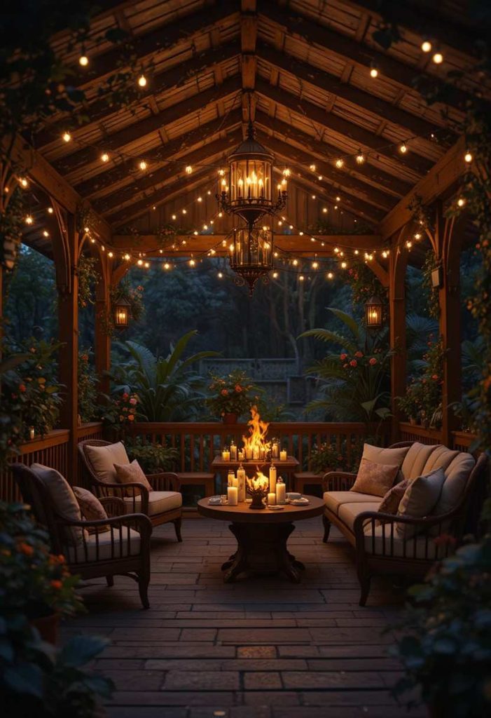 Vintage Lanterns and Candles