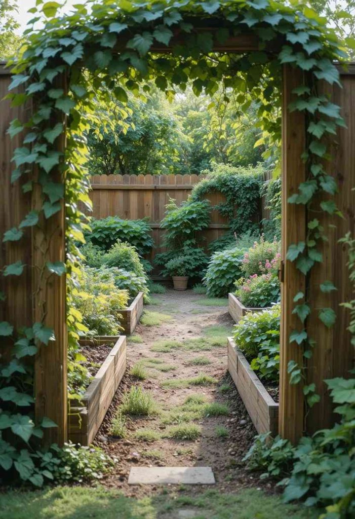 Frame the Garden With a Fence