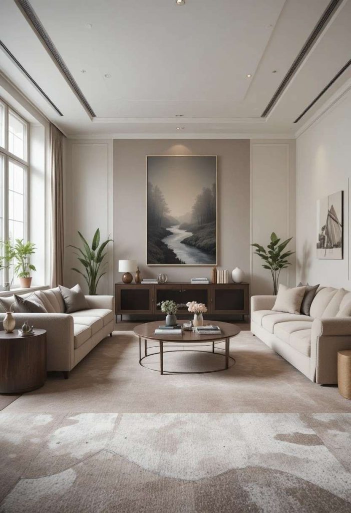 Add a Two-Tone Carpet