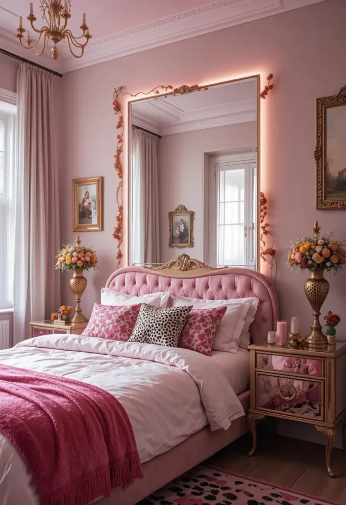 Add a Glam Mirror