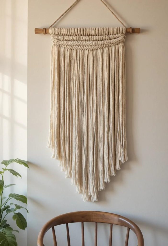 Try Simple String or Yarn Wall Art