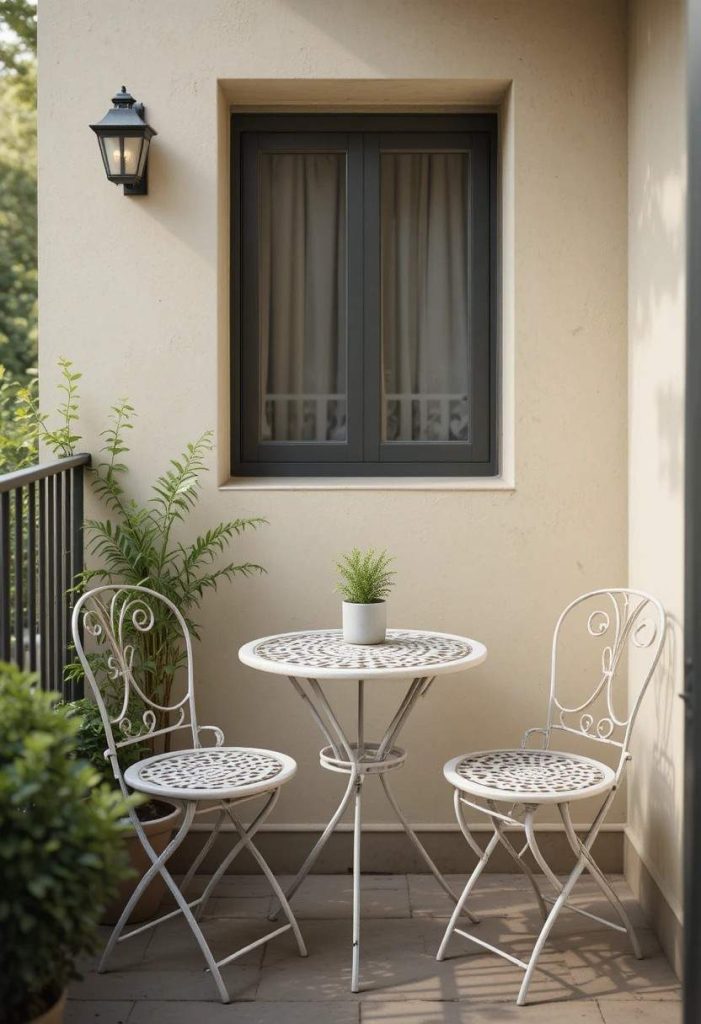 Style a Small Bistro Set