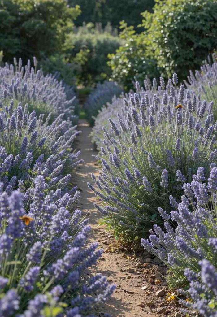 Define Borders With Lavender