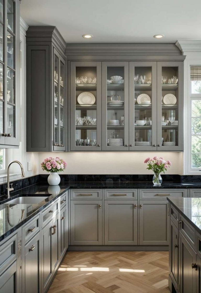 27 Kitchen Ideas With Black Countertops for a Bold, Modern Look