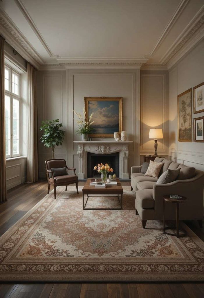 Add a Bordered Carpet