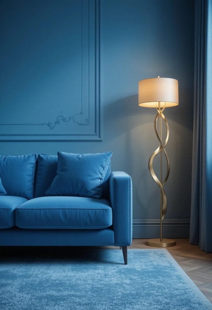 Add a Floor Lamp for Warmth