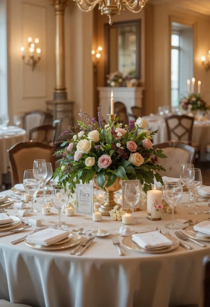 Keep Centerpieces Low