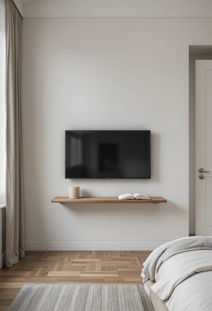 Mount the Television on the Wall: Free the Furniture, Clear the Floor