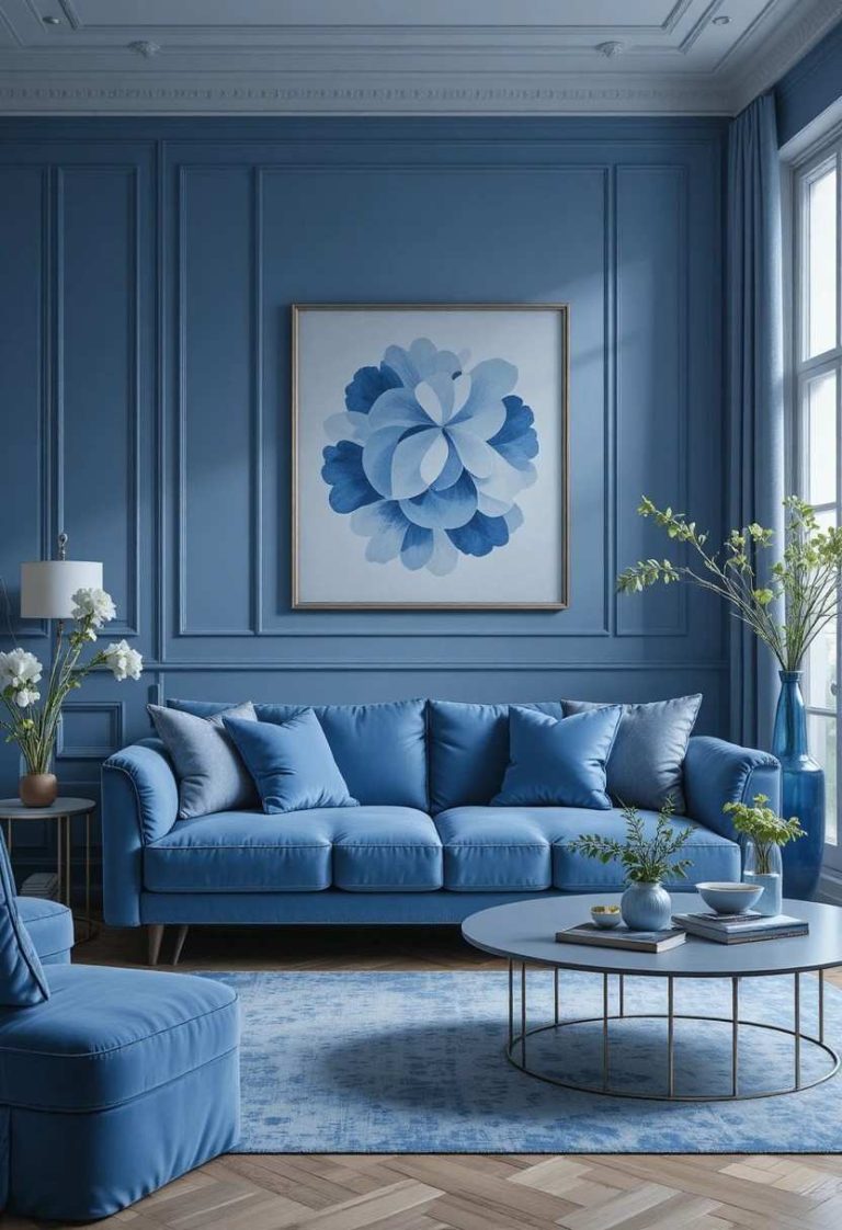 27 Blue Couch Living Room Ideas for a Stylish, Inviting Space