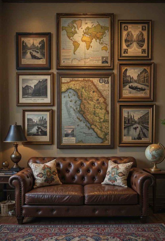 Map and Travel Memories