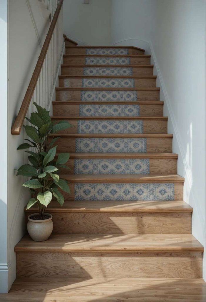 Painted Stair or Floor Stencil