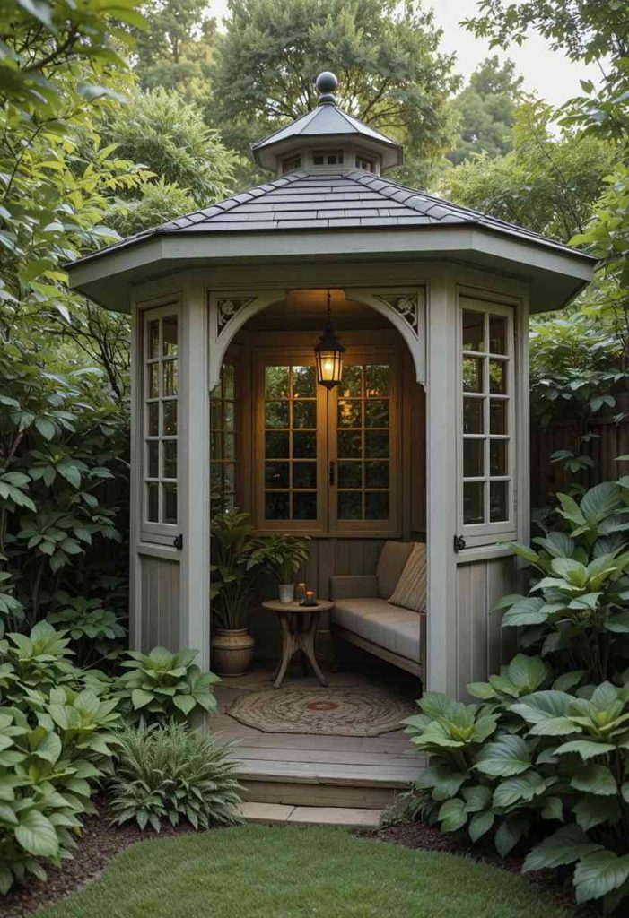 The Compact Corner Gazebo