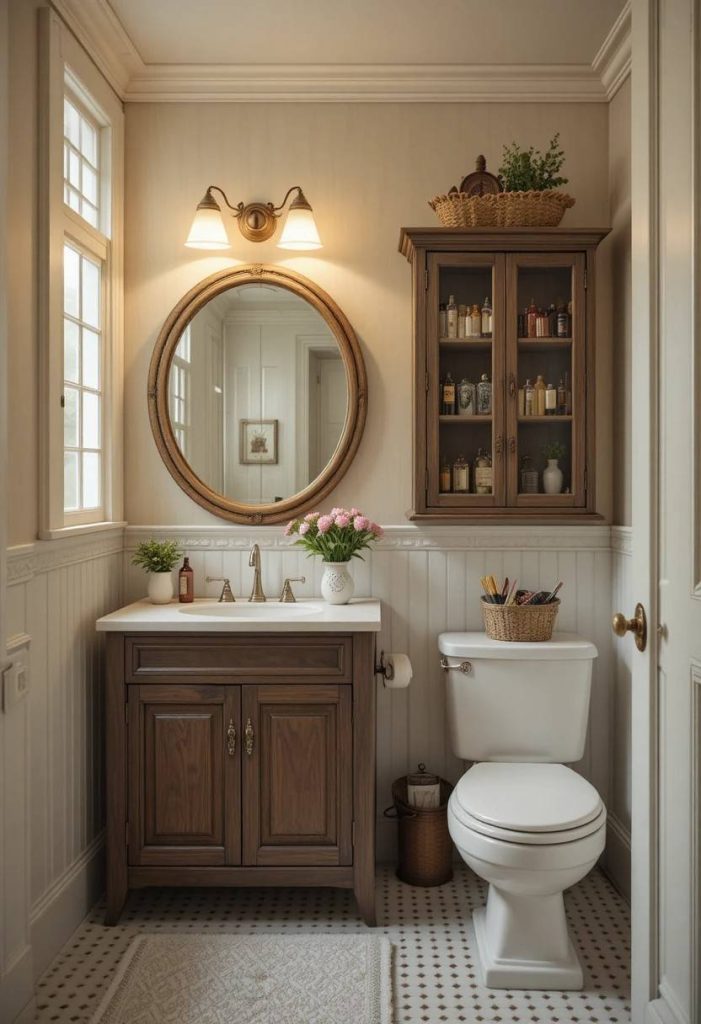 Add a Vintage-Style Cabinet