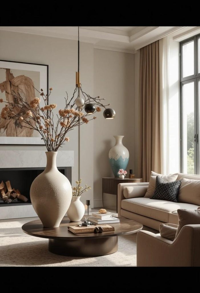 Add Sculptural Decor Pieces