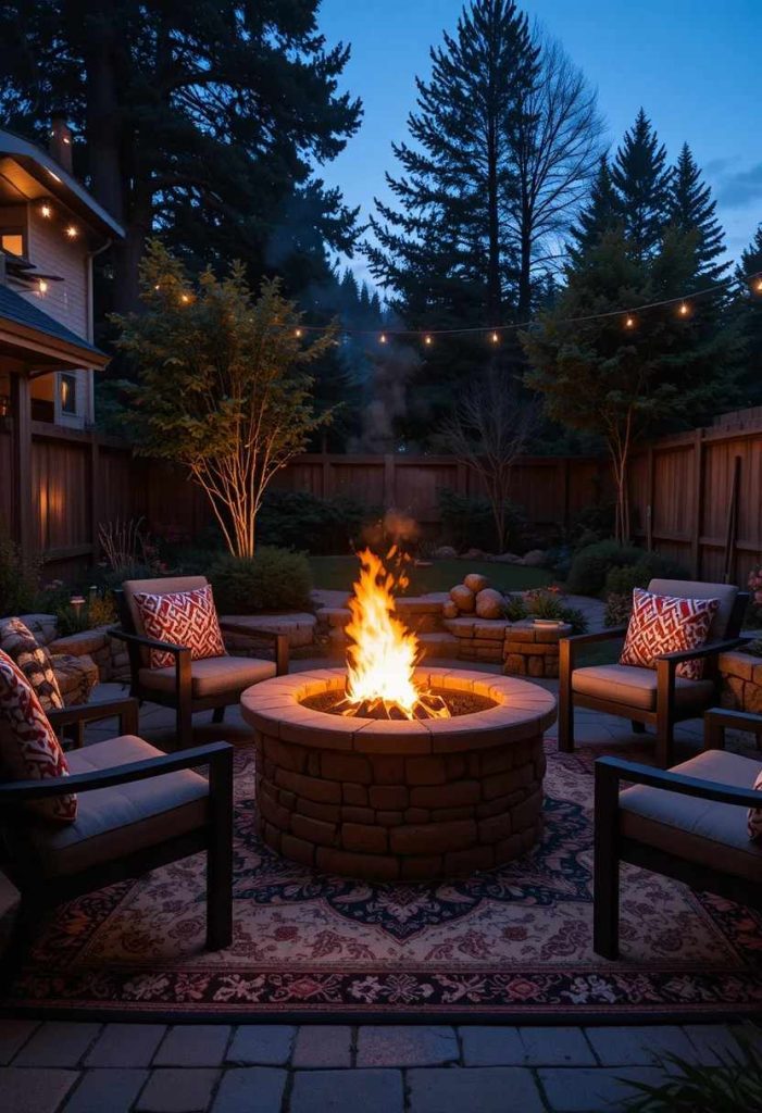 Add Outdoor Rugs for Comfort