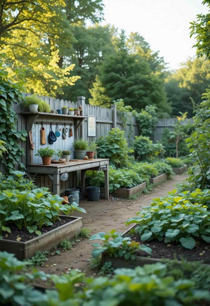 Add a Potting and Tool Station