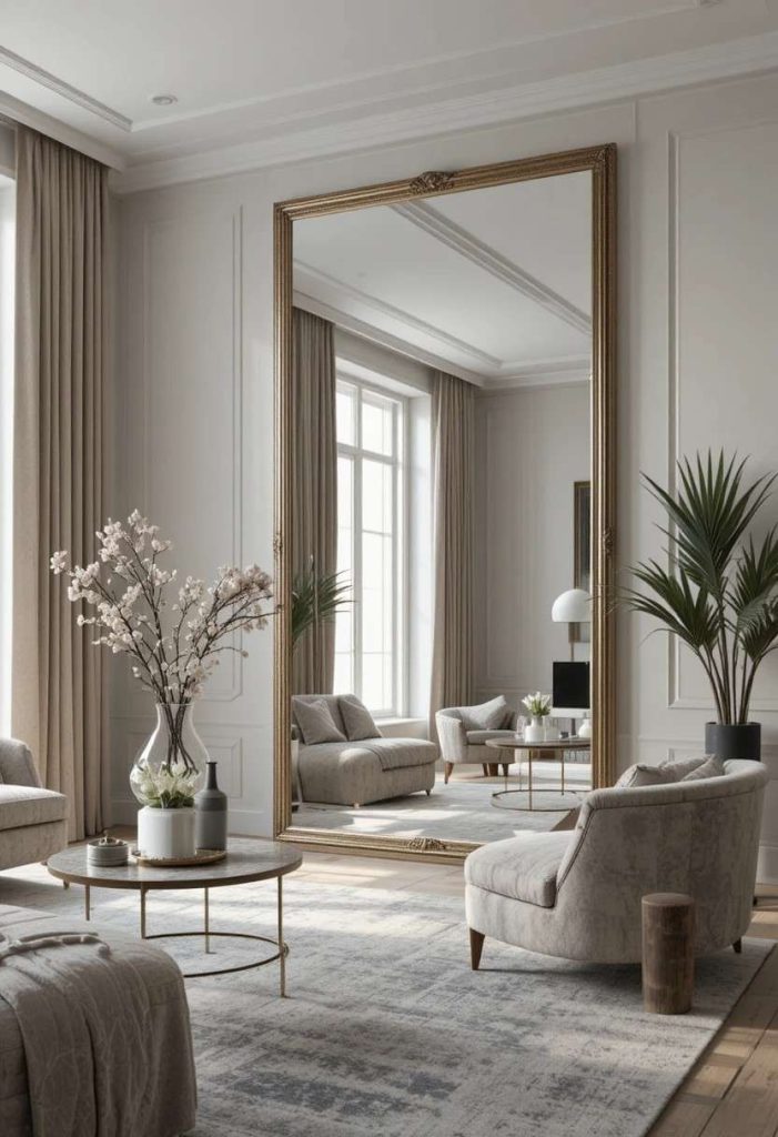 Use Large Mirrors