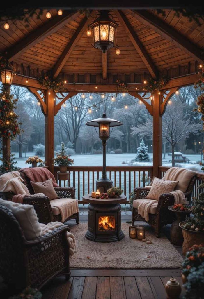 The Year-Round Cozy Gazebo
