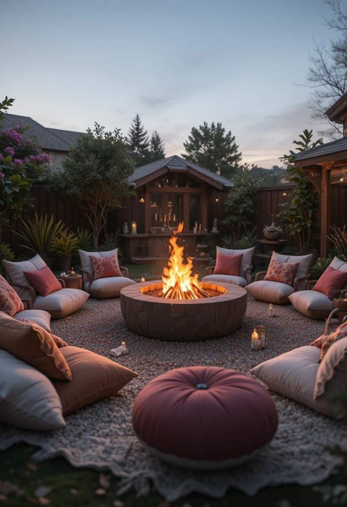 Add Cozy Floor Cushions