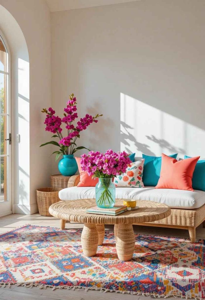 Dare a Few Bold Tropical Color Pops