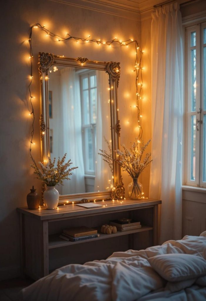 DIY String Light Display