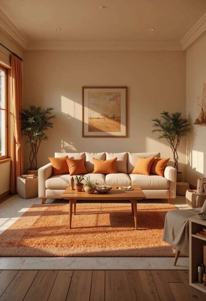 Terracotta and Cream