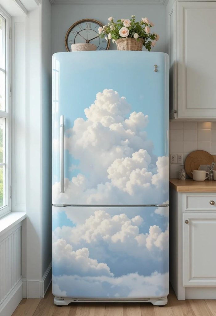 Cloudy Sky Mural